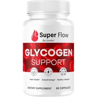 Kapsul Super Flow Glycogen - Pil Sokongan Glycogen SuperFlow Advanced Rasmi - Kekuatan Maksimum, Vit