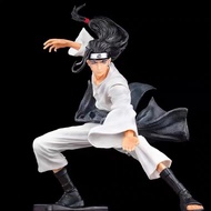 24cm Anime Naruto GK Hyuga Neji Bagua Palm Double Head Sculpture Manga Statue PVC Action Figure Collectible Model Toys Gift