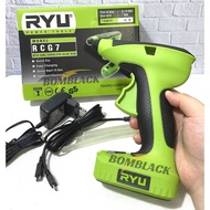 VR241 NEW RYU Glue Gun Listrik Tanpa Kabel Alat Tembakan Lem Tembak Li