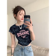 Black t shirt t shirt for women korean t shirt for women trendy tops for women casual tops for women