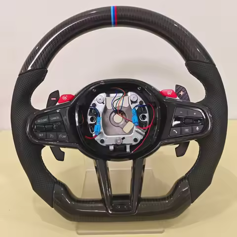Premium Carbon Fiber Steering Wheel For BMW G01 G02 G05 G16 G20 G21 G22 G29 G30 G42 G82 G87 F10 F20
