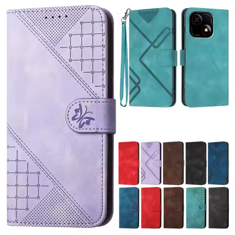 Leather Wallet Case for TCL 30 Plus 40 NxtPaper SE XL XE 305 306 30E 30T AL02 T603DL T610K T671G T50