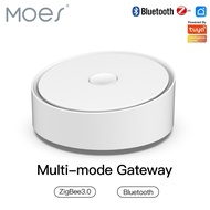 ๑ↂ✳Moes Smart Multi-mode Gateway ZigBee 3.0 WiFi Bluetooth Mesh Hub Work with Tuya App Voice Control via Alexa Google Ho