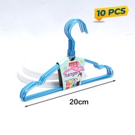 Inaso 10pcs Gantungan Pakaian | Hanger Baju Stainlees Steel Lemari | Gantung Pakaian Jemuran Anti Ka