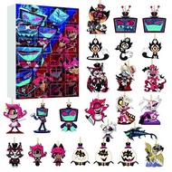 2025 Hazbin Hotel Hazbin Hotel Theme Christmas Countdown Calendar Gift Box Christmas Tree Decoration