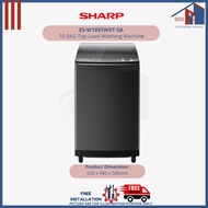 Sharp ES-W105TWXT-SA 10.5KG Top Load Washing Machine