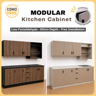 [FREE INSTALLATION] Como Home Modular Kitchen Cabinet for Wet & Dry Kitchens Modular Floor & Wall Ca