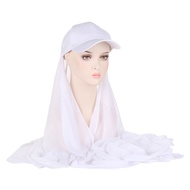 Baseball Hat Cap Hijab Shawl Instant Hijab Bandana Abaya Turban For Women To Wear hijab muslimah tud