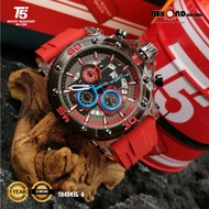 T5 Watch Malaysia TH4043G Chronograph Date Silicon Strap Quartz Chronograph Waterproof Sport Unisex 