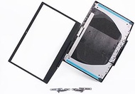 CyanWind LCD Cover Hinges Front Bezel Covers Set Black for Dell Ins-piron Gaming G3 15 3500 3590 Lap