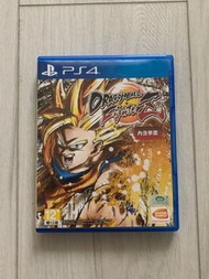 ps4遊戲片 dragonball fighter z 七龍珠  無季票  二手 可面交 可小議價