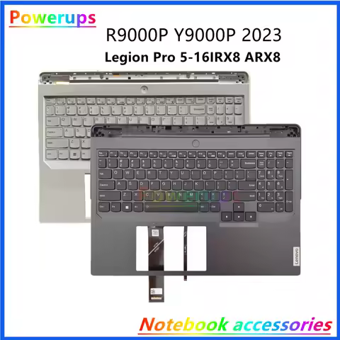 New Laptop US RGB/Monochrome Keyboard Cover/Shell For Lenovo Legion Pro 5 16IRX8 ARX8 82WM Y/R9000P 
