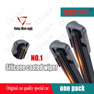 Silicone wiper Super Water Repellent Silicone Coating wiper 14~28inch U-hook wiper Three-Layer Silic