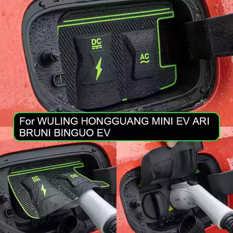 New Energy Car Charging Port Waterproof Protector Cover Gun Charge Rain Cover For WULING HONGGUANG M