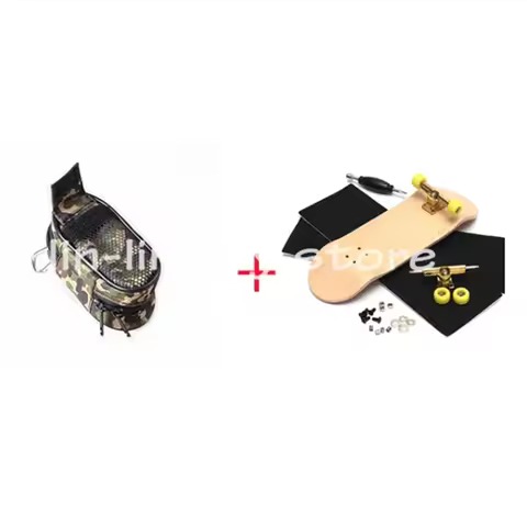 32mm Professional Wooden Deck Alloy Trucks Finger Skateboards Bearing Wheels Tech Fingerboard With B