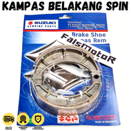 Kampas Rem Belakang Spin / Kampas Rem Tromol Belakang Suzuki Thunder / Kampas Tromol Belakang Spin /
