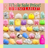 KK Mini Animal Squishy Toys Cute Squeeze Ball Toys Fidget Toys Pinch Kneading Toy Stress Reliever