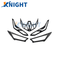 Knight Motorcycle Garnish Set 3 in 1 For Honda Click 125i/150i Headlight Cover Signal Light Cover Ta