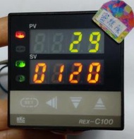 🌞RKC理化REX-C100溫控器C100FK03-V*BN 600℃ K AC100-240V 警報1 出0-12V