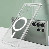 [ Magsafe Case Samsung S26 / S26 Ultra ] Clear Case Magsafe Magnetic Samsung S25 SeriesbOriginal