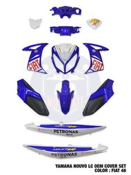 YAMAHA NOUVO LC NOUVOLC FIAT 46 MOVISTAR SPOON OEM BODY COVER SET STICKER STRIPE SIAP TAMPAL