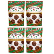 [Bundle of 4] UNDERCOVER Crispy Quinoa Milk Chocolate + Peppermint 85g (Mini Crisps)