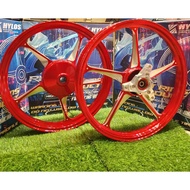 Hylos Mags NMAX 17s CNC Alloy / Hylos Mags for Click 125 Plug & Play / Matte Black / Brand New