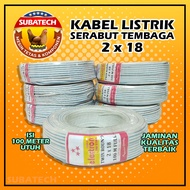 Kabel Listrik Serabut Tembaga Roll 100meter