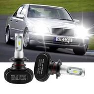 Accessories รับประกัน1ปี2PC 80W 8000LM ไฟหน้ารถมอเตอร์ไซค์แบบ LED หลอดไฟแปลงชุดสำหรับ for Mercedes C