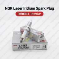 NGK Laser Iridium Spark Plug IZFR6K13 | 4PCS Premium