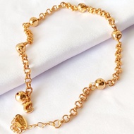 Xuping 18k Gold Plated Anklet QE High Quality