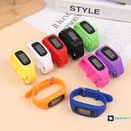 [BraveSundu] LED Pedometer Bracelet Step Counter Watch 12/24H Time Display Step Counter Watch Silico