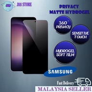 Samsung S24 / S23 / S23 Ultra / S22 / Plus / Ultra / S21 / S21+ / S21 Ultra Privacy Matte Hydrogel S