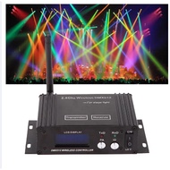 2.4g Wireless DMX 512 Controller Transmitter Receiver LCD Display Power Adjustable Repeater