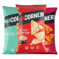 Cambodia PopCorners Puffed Food Whole Grain Non-Fried Corn Flakes Belgian Brand Popcorners Corn Flak