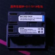 BP-511A Battery for Canon EOS50D 40D 30D 20D 10D 300D 5D G6 Charger