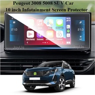 Peugeot 3008 5008 2022 2023 2024 10 inch Infotainment Screen Tempered Glass Navigation Screen Protec