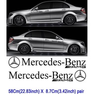 Mercedes benz amg cutting sticker Elegant car sticker