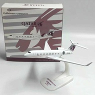 16Cm Alloy Aa Gulfstream Aerospace Company G650 Business Jet Qatar Airways Airplane Model Static C