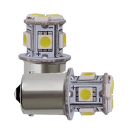 4pcs 6V DC 1156 BA15S White 8 LED SIDE LIGHT INDICATOR BULB 6000K 8 5050 LED 800LM Stop Light Parkin
