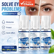 Eye Drops for Nearsightedness 13ml Hydrate Brighten Eye Care Vitamin B6 Ginkgo Drops, Upgraded Titis