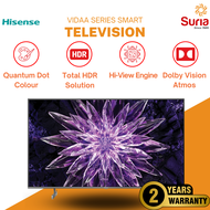 (DELIVERY KEDAH, PERLIS &amp; PENANG) Hisense Quantum Dot ULED 4k U6K VIDAA series Google TV Television Televisyen 电视机  (55U6K/65U6K/75U6K) 60Hz