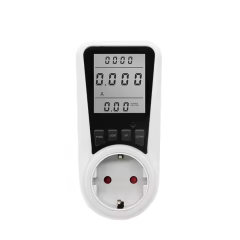 Digital Wattmeter 220V AC Power Meter Electricy consumption Energy Meter EU Plug Power Kilowatt Watt