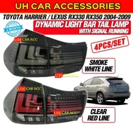 TOYOTA HARRIER / LEXUS RX330 RX350 2004 - 2009 DYNAMIC LIGHT BAR TAIL ALMP WITH RUNNING SIGNAL