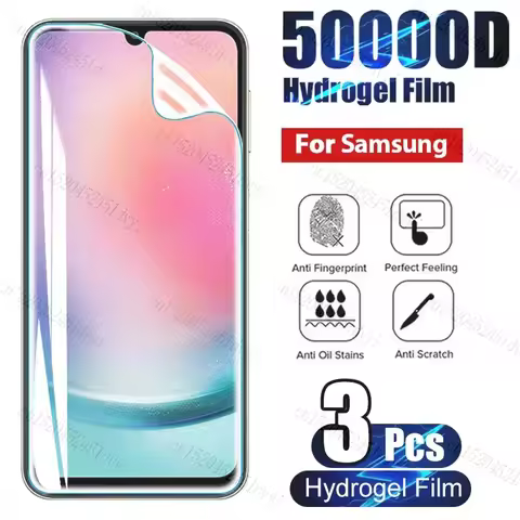 3Pcs Hydrogel Film For Huawei P40 P30 P20 Mate 20 Lite P Smart Z 2021 Y7 Y6 2019 Screen Protector Fo