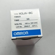 Omron Timer H3JA-8C 100-120VAC 5S