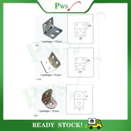 10 pcs Small L-bracket / Furniture Angle Bracket / Corner Joint Brace / L Shaped Bracket 901/902/PVC - 10 pcs
