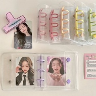 Pemegang Kad Foto Pengikat A8 Album Kad Gaya Korea Album Foto Mini Kad Foto Idola Kumpul Buku Koleks