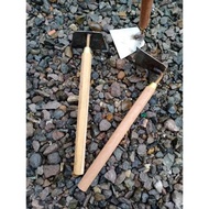 Steel hoe, slanted hoe, mini hoe, slanted hoe, grass rake