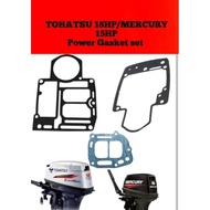 TOHATSU/MERCURY OBM 18HP/15HP power Gasket 350-61012 # 2 stroke outboard engine part